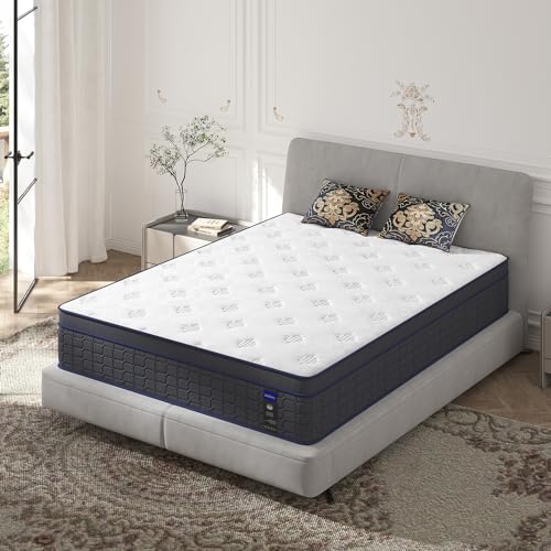 Luxury King Size BedStory Hybrid Memory Foam Mattress