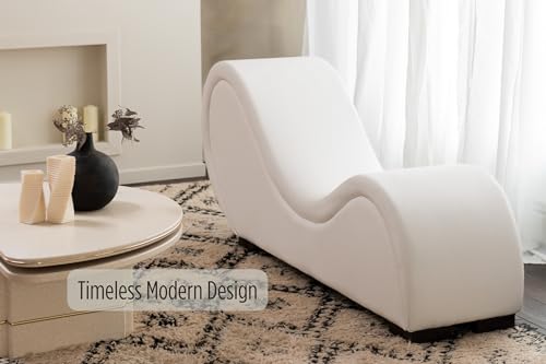 Exclusive Luxury Couples Chaise Lounge - Cherry Color