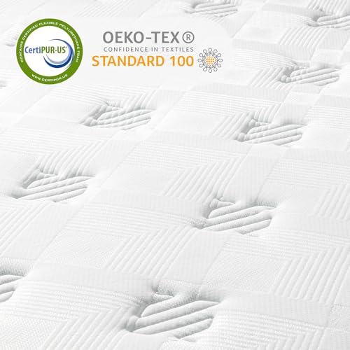 Luxury King Size BedStory Hybrid Memory Foam Mattress