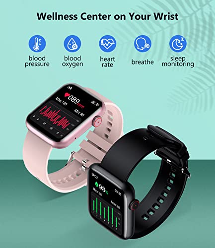 VIP Smartwatch: Full Touch Screen, Fitness Tracker, Heart Rate