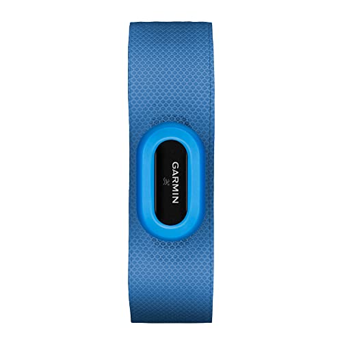 Garmin HRM-Swim Heart Rate Monitor, Black/Blue VIP