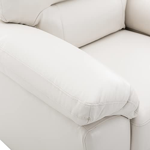 White Modern Luxury Loveseat Sofas for VIP Shopping