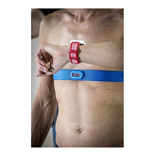 Garmin HRM-Swim Heart Rate Monitor, Black/Blue VIP