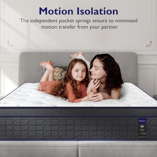 Luxury King Size BedStory Hybrid Memory Foam Mattress