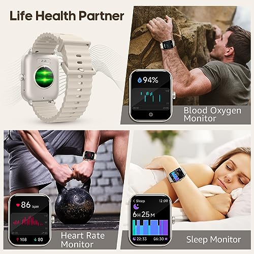 Alexa Smart Watch with Fitness Trackers, Call Feature