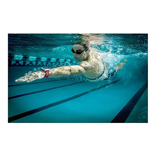 Garmin HRM-Swim Heart Rate Monitor, Black/Blue VIP