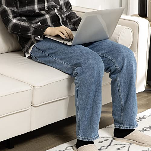 VIP Cream White Velvet Sofa with Tufted Back