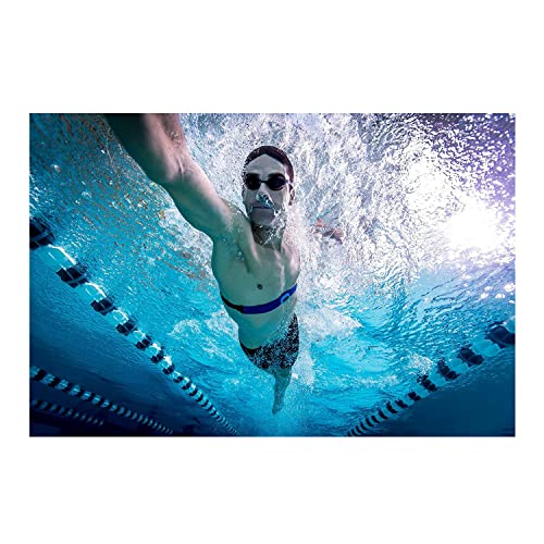 Garmin HRM-Swim Heart Rate Monitor, Black/Blue VIP