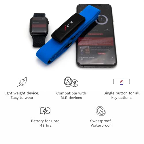 Frontier X2 Smart Heart Monitoring Device with Chest Strap