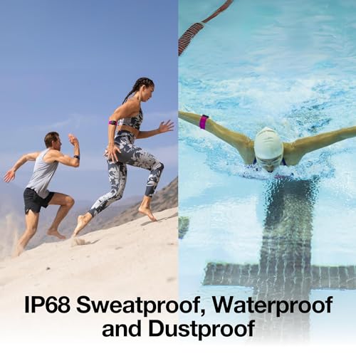 Waterproof Heart Rate Monitor Armband with Dual Band