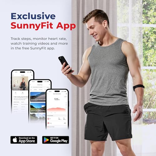 Sunny Health & Fitness Heart Rate Monitor with LED