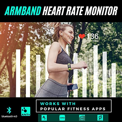 POWR LABS Bluetooth Heart Rate Armband VIP Compatible