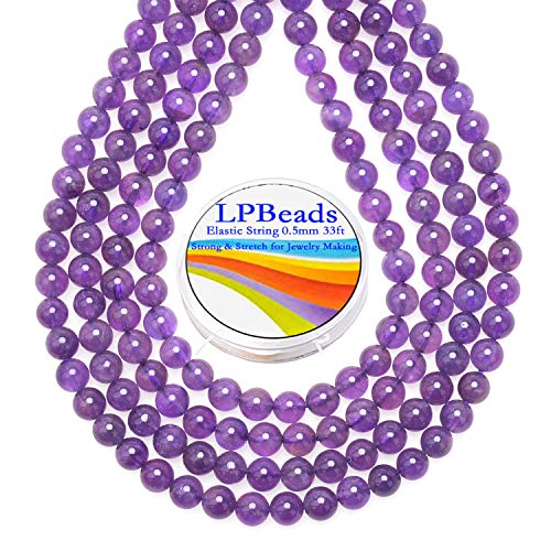 VIP Natural Amethyst Gemstone Bead Kit