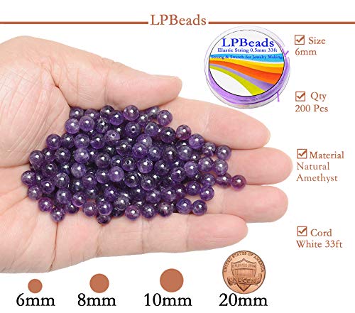 VIP Natural Amethyst Gemstone Bead Kit