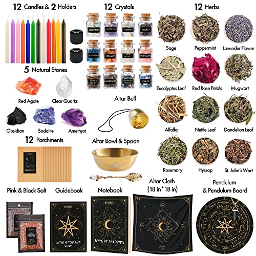 Beginner's VIP Witchcraft Kit - 65 PCS