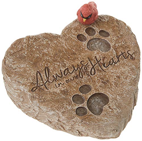 Precious Moments Decorative Memorial Garden Stone with Cardinal