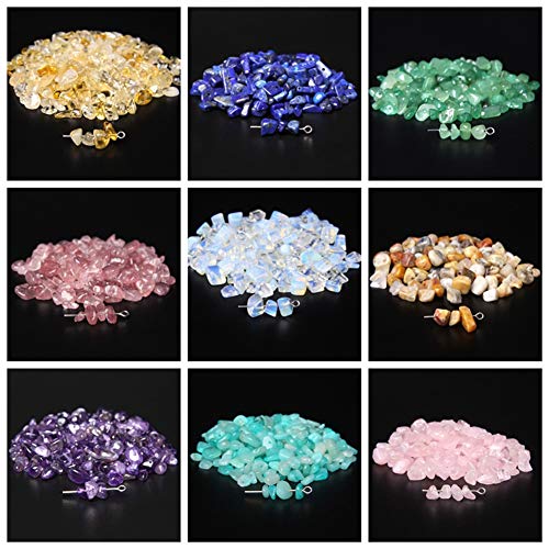 7 Chakra Natural Chip Stone Beads 400 pcs