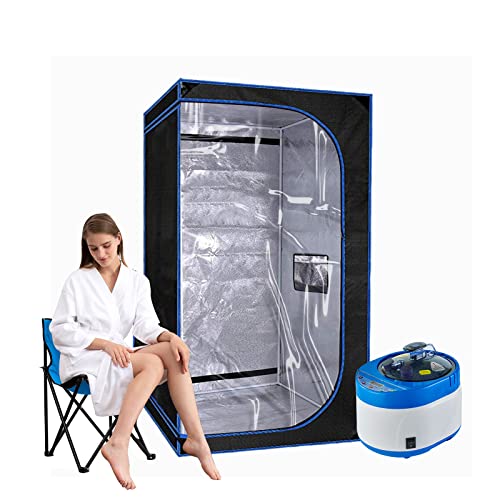 VIP Portable Steam Sauna with Remote Control & Chair
