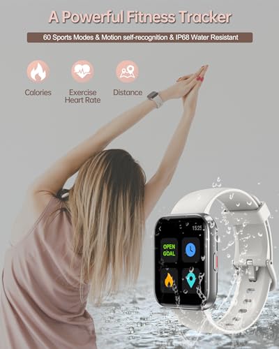 Women's Smartwatch with Alexa, Heart Rate, Sleep Monitor