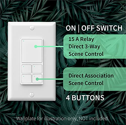 Zooz Z-Wave Plus Scene Controller ZEN32 - White