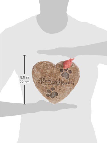 Precious Moments Decorative Memorial Garden Stone with Cardinal