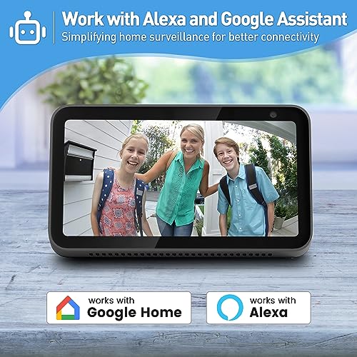 Wireless Video Doorbell Camera with Chime, 1080P, Alexa