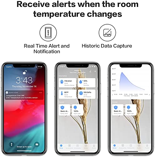 Aqara Temperature and Humidity Sensor 3-pack for Smart HomeVIP Shopping