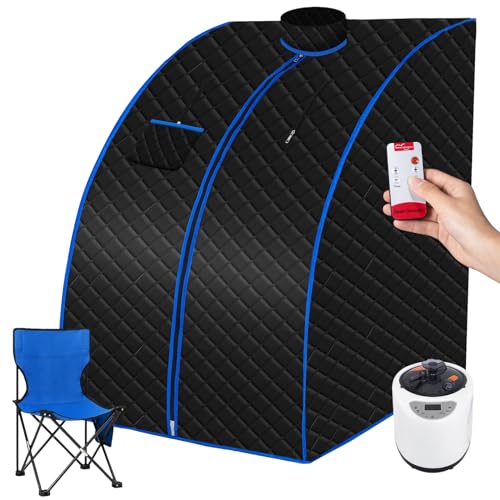 VIP Folding Steam Sauna Kit with Foldable Chair