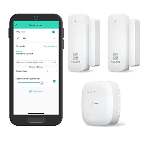 VIP Smart Home Starter Kit with YoLink SpeakerHub & Sensors