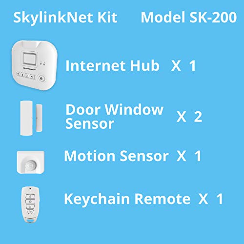 SK-200 SkylinkNet Home Alarm & Automation System, Smartphone Compatible