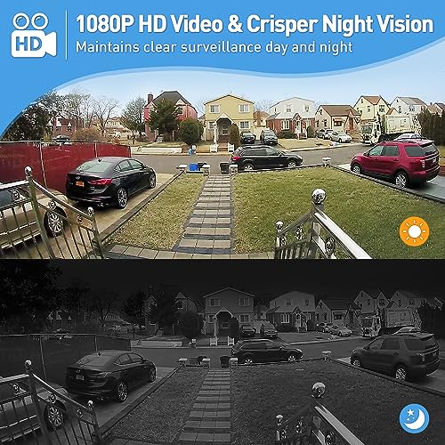 Wireless Video Doorbell Camera with Chime, 1080P, Alexa