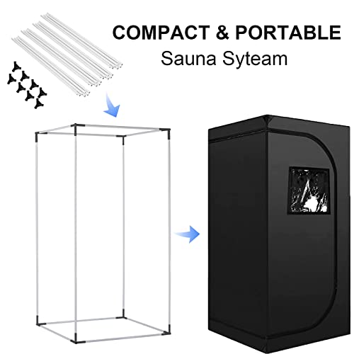 ZONEMEL Portable Sauna Tent for Relaxation Detox