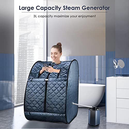 VIP Portable Steam Sauna with 3L 800W Generator