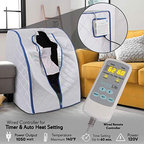 Ultimate VIP Infrared Sauna Package - SereneLife Home Spa