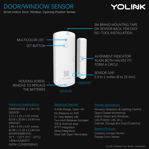 VIP Smart Home Starter Kit with YoLink SpeakerHub & Sensors