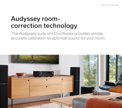 Denon AVR-X1800H 7.2 Channel AV Receiver - VIP Shopping
