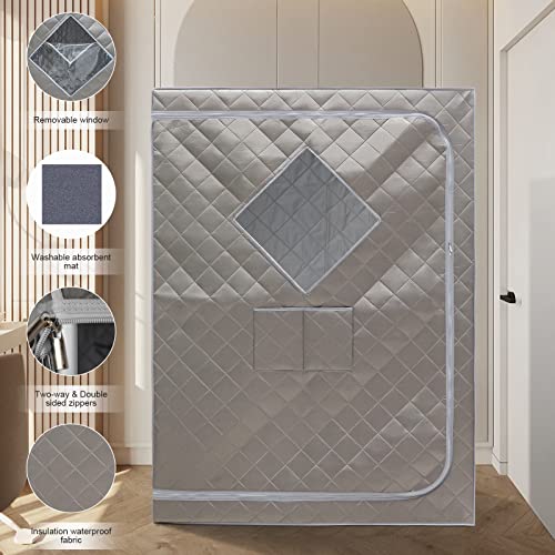 ZONEMEL Portable Full Size Sauna Tent for VIP Shopping