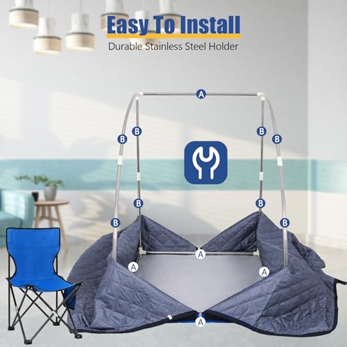 VIP Folding Steam Sauna Kit with Foldable Chair