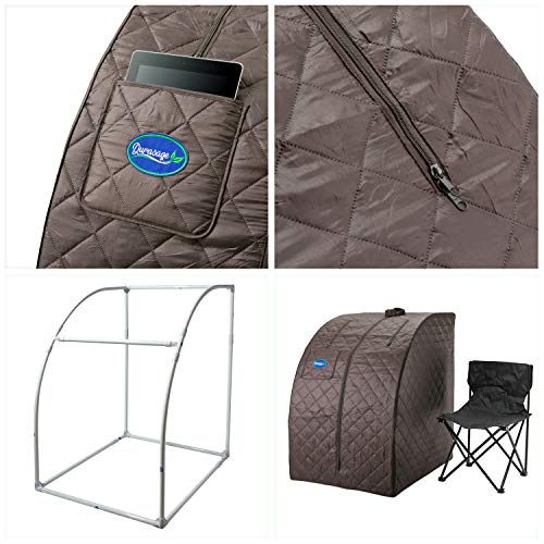 VIP Portable Personal Steam Sauna Spa, Chair Included