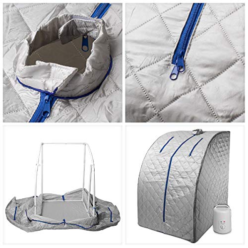 VIP Durherm Home Steam Sauna in Blue