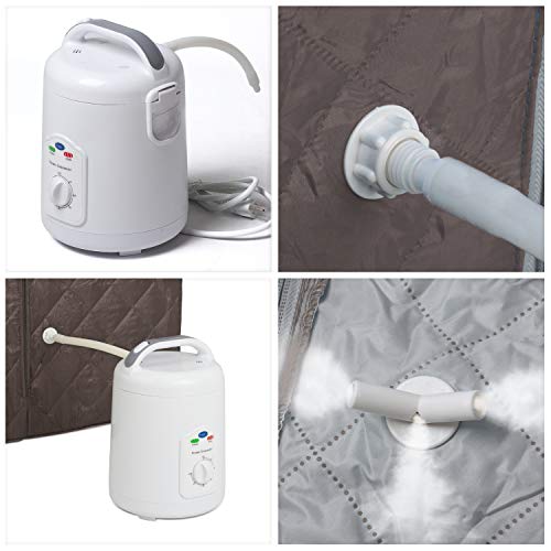 VIP Portable Personal Steam Sauna Spa, Chair Included