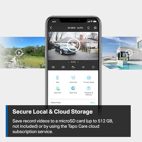 TP-Link Tapo 2K Battery WiFi Camera, Magnetic Mount