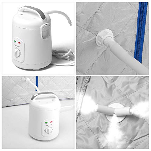 VIP Durherm Home Steam Sauna in Blue