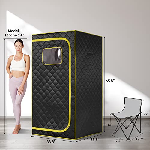 Portable Far Infrared Sauna with Separate Foot Pad