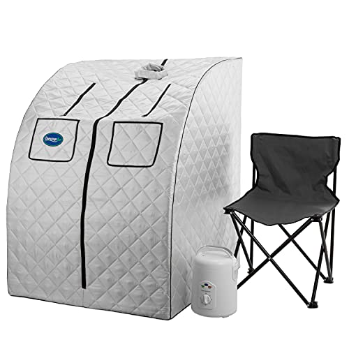 Durasage Oversized Portable Steam Sauna Spa with Timer