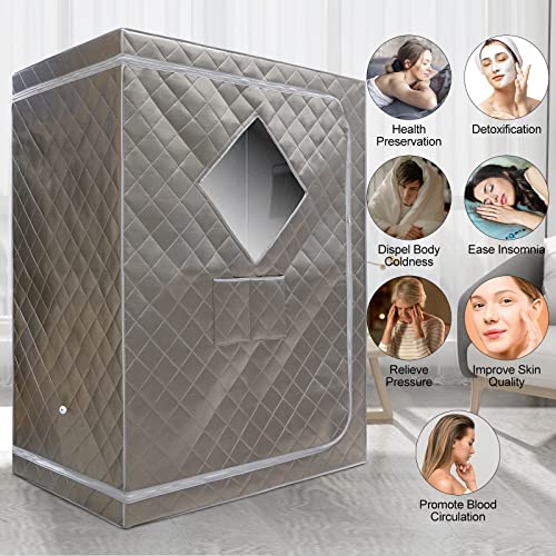 ZONEMEL Portable Full Size Sauna Tent for VIP Shopping