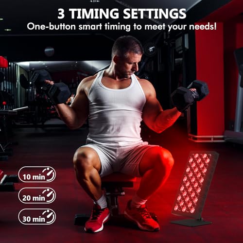 Adjustable Red Light Lamp Panel for Home & Office