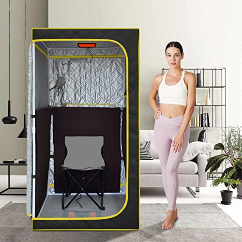 Portable Far Infrared Sauna with Separate Foot Pad