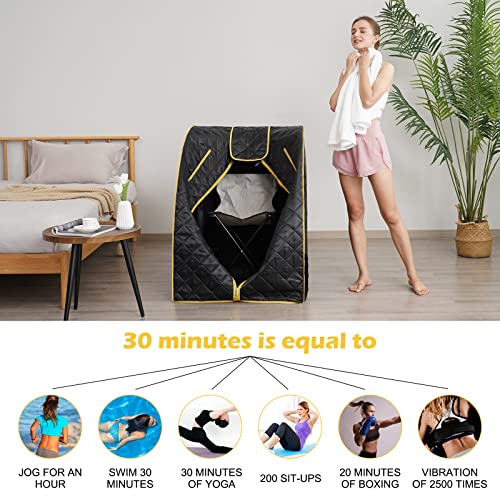 VIP Portable Far Infrared Sauna Tent with Heating Pad