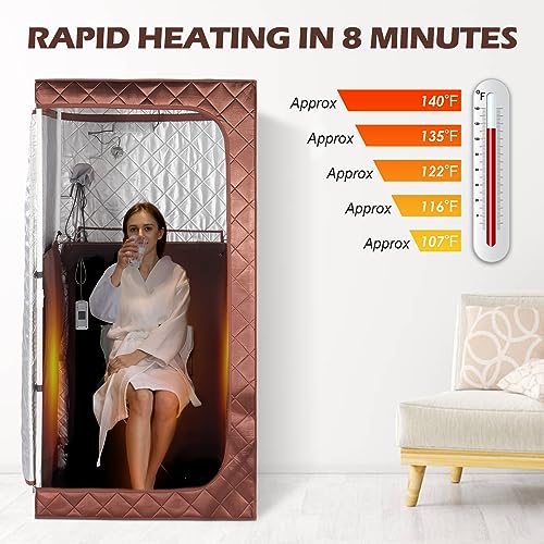 VIP Infrared Sauna Tent with Remote Control & Chair